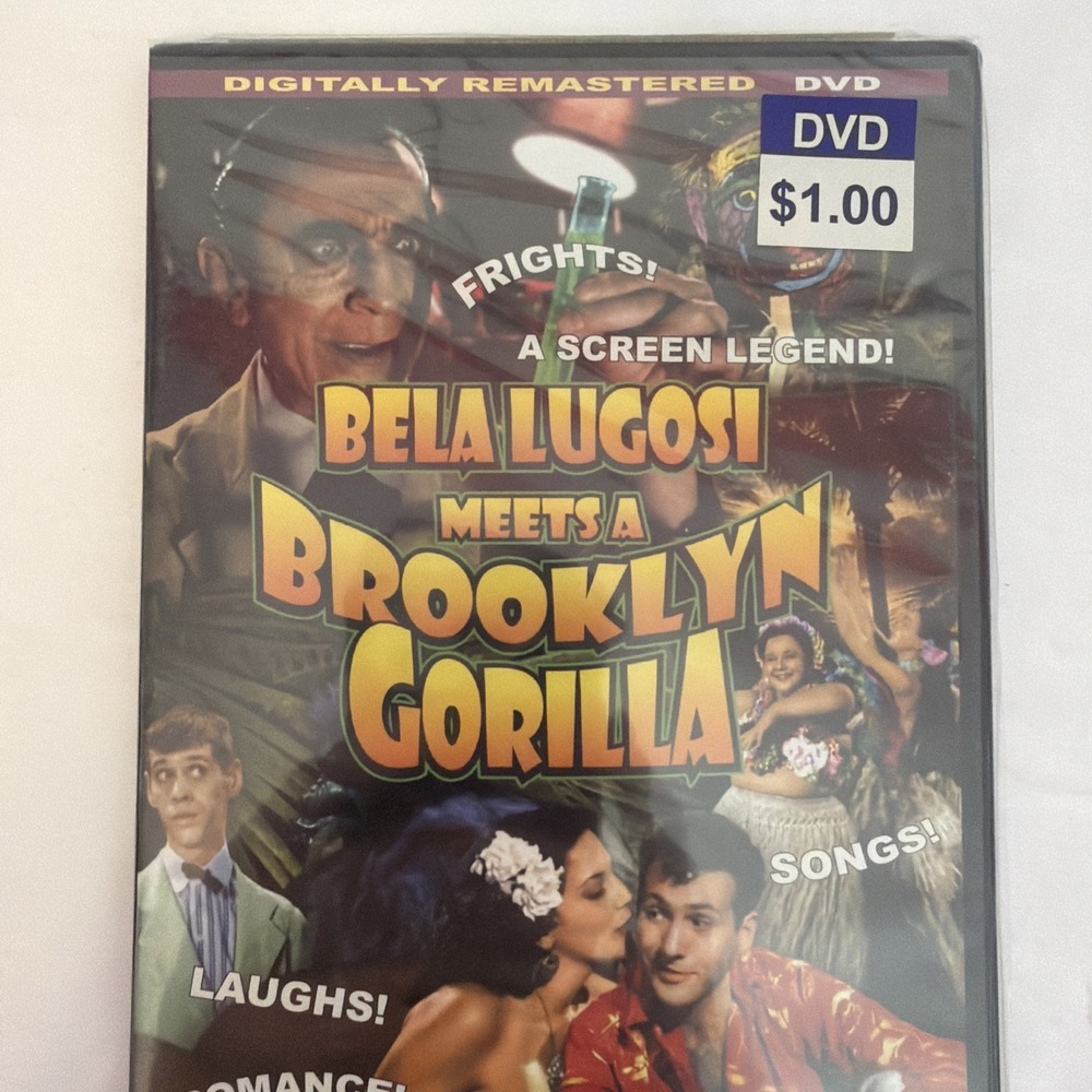 Bela Lugosi Meets a Brooklyn Gorilla DVD Digitally Remastered Cult Classic New - Picture 3 of 4